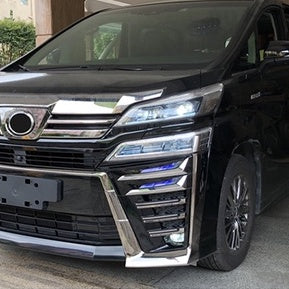 For Toyota Vellfire AGH30 2018 Facelift DRL With Running Signal Function DAY LIGHT LED
