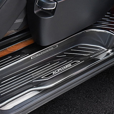 For Toyota Alphard Vellfire Side Step Inner Sill Plate AGH30 2015-2022 Welcome pedal Side SILL Plate / Door Side Step
