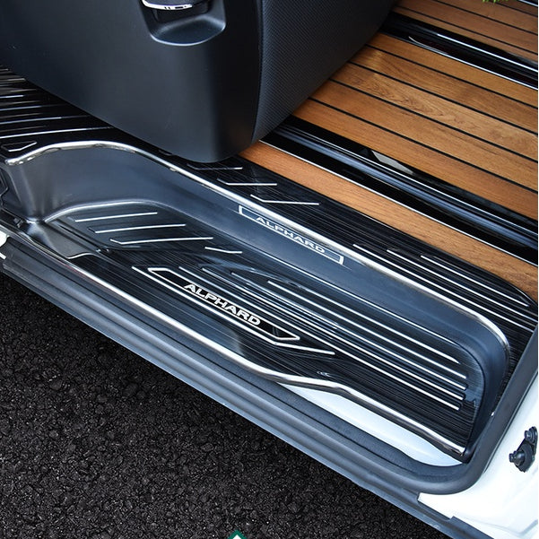 For Toyota Alphard Vellfire Side Step Inner Sill Plate AGH30 2015-2022 Welcome pedal Side SILL Plate / Door Side Step