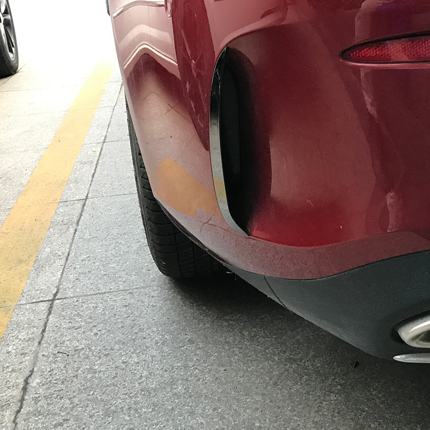 For Mercedes W238 AMG Coupe Canard Rear bumper diffuser knife decorative