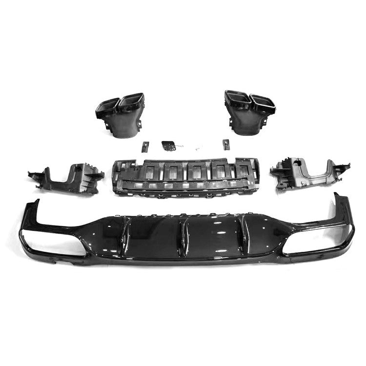 For Mercedes-Benz W213 E63 Facelift AMG Style Diffuser 2021-2023