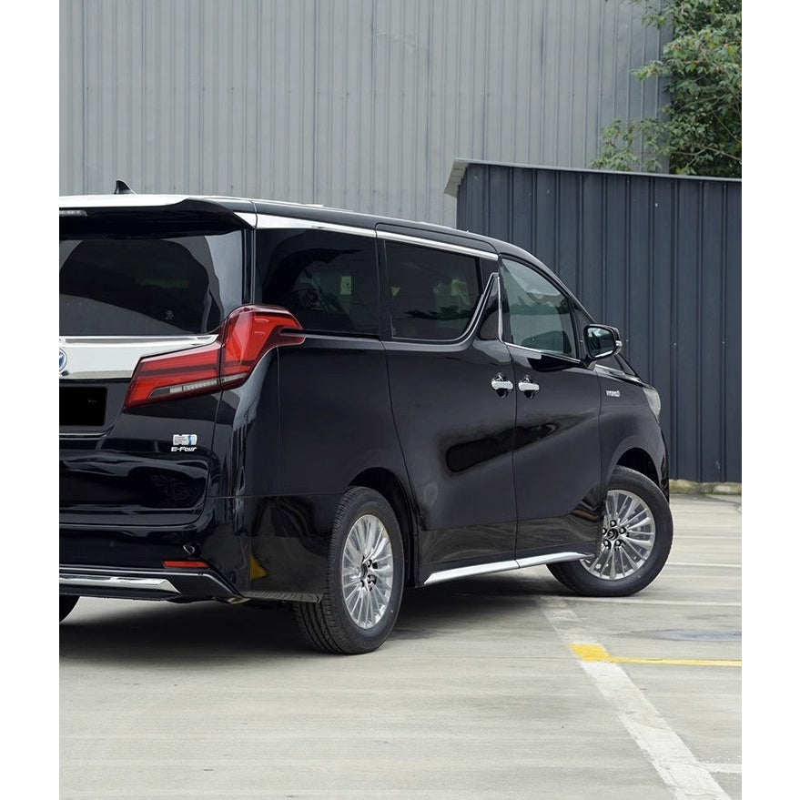 For Toyota Alphard Vellfire Agh30 Side Moulding Lip with Stainless Steel 2015-2023