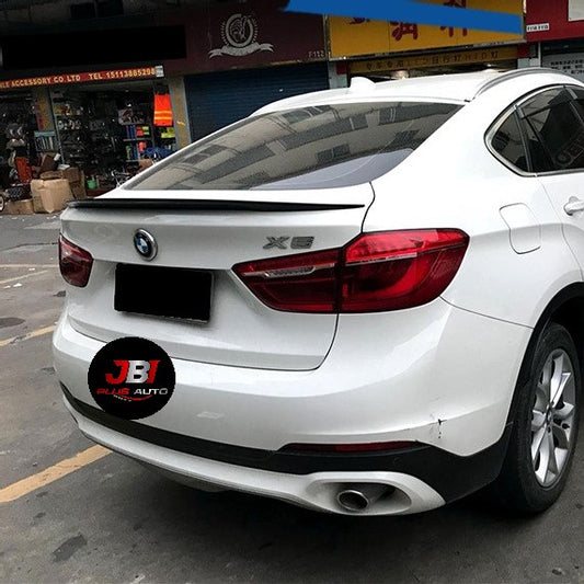 For BMW X6 F16 M Performance Spoiler 2015-2020