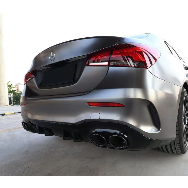 For Mercedes-Benz A-class W177 V177 A45 AMG Diffuser A180 A200 A250 A35 A45