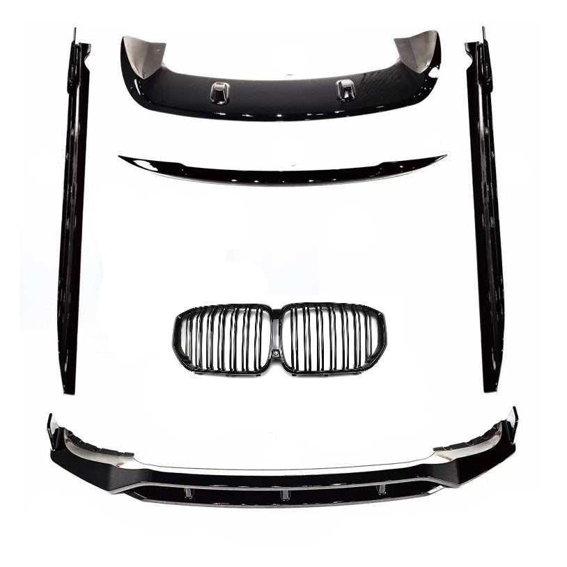 For BMW G05 X5 M Pefomance Bodykit Front Lip Grill Diffuser Spoiler