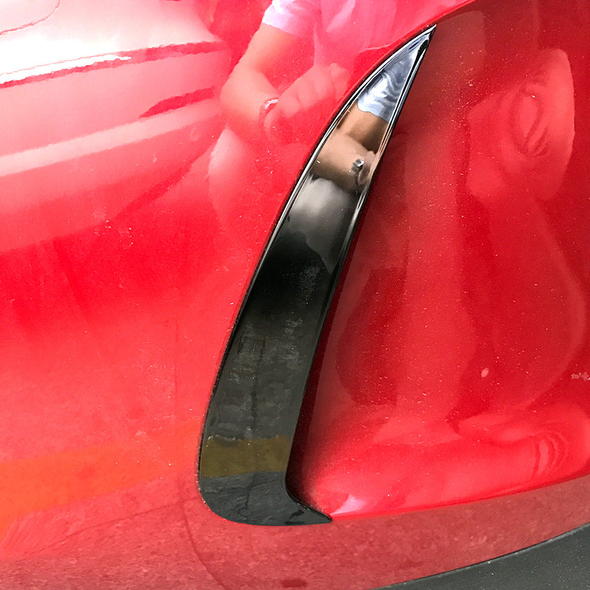 For Mercedes W238 AMG Coupe Canard Rear bumper diffuser knife decorative
