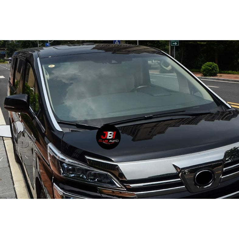 For Toyota Alphard Vellfire Agh30 Front Screen Garnish 2015-2023