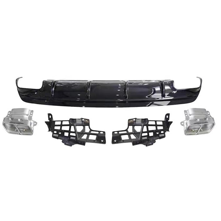 For Mercedes-Benz W117 CLA45 AMG Style Diffuser 2013-2019