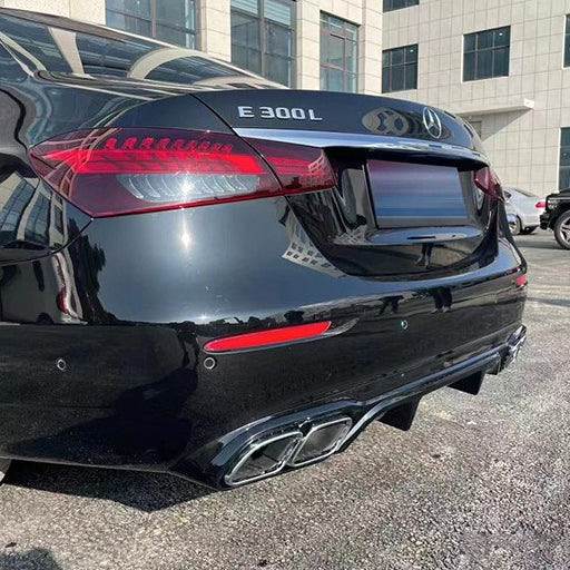 For Mercedes-Benz W213 E63 Facelift AMG Style Diffuser 2021-2023