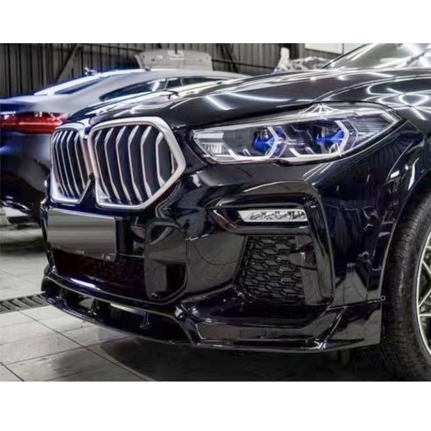 For BMW G06 X6 M Performance Front Lip Bodykit 2019-2023 Grill Diffuser