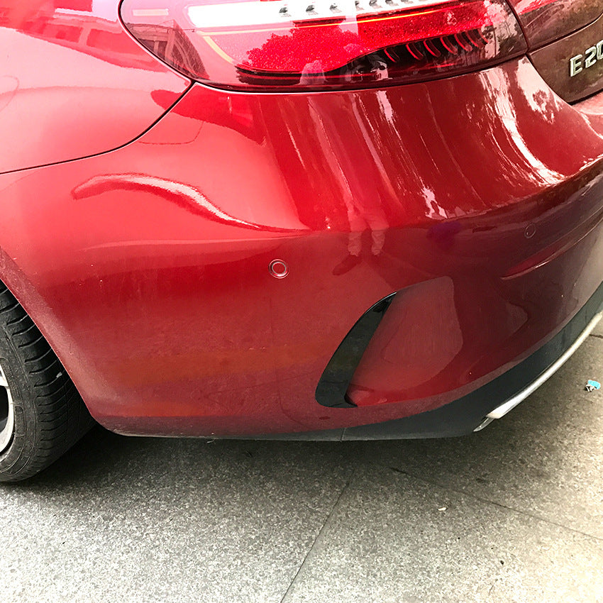 For Mercedes W238 AMG Coupe Canard Rear bumper diffuser knife decorative