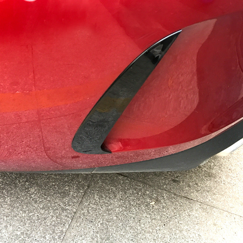 For Mercedes W238 AMG Coupe Canard Rear bumper diffuser knife decorative