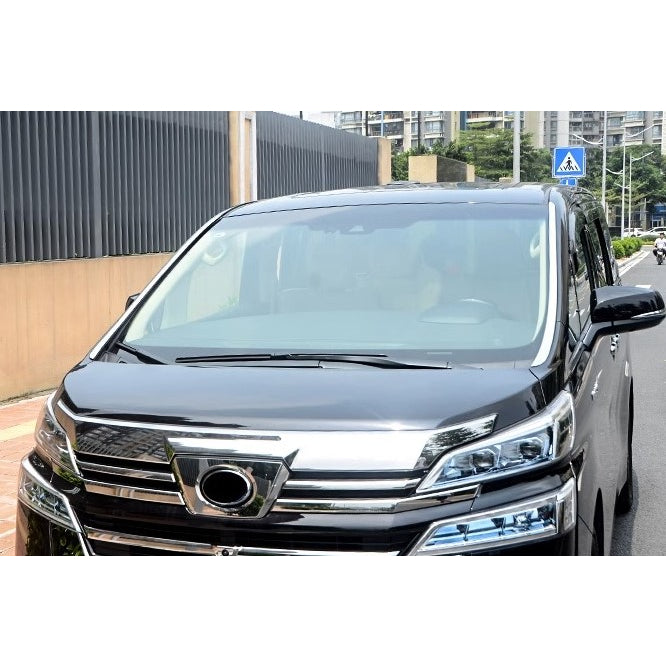 For Toyota Alphard Vellfire Agh30 Front Screen Garnish 2015-2023