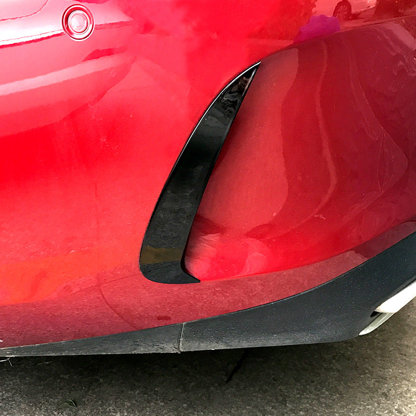 For Mercedes W238 AMG Coupe Canard Rear bumper diffuser knife decorative