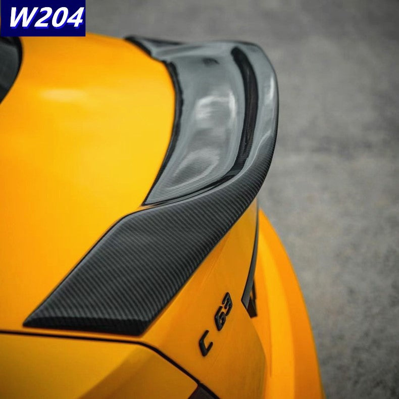 For Mercedes w204 C class R Style Spoiler