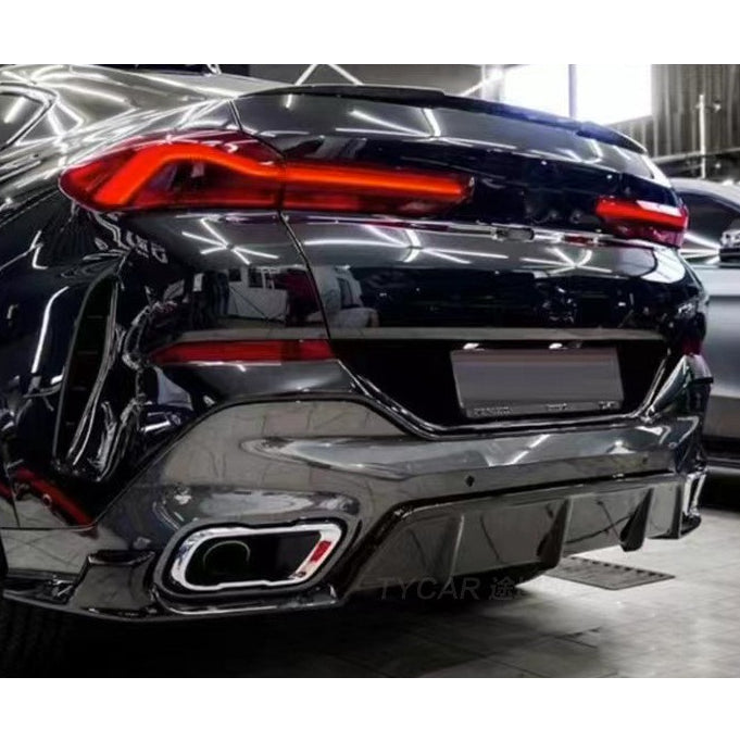 For BMW G06 X6 M Performance Front Lip Bodykit 2019-2023 Grill Diffuser