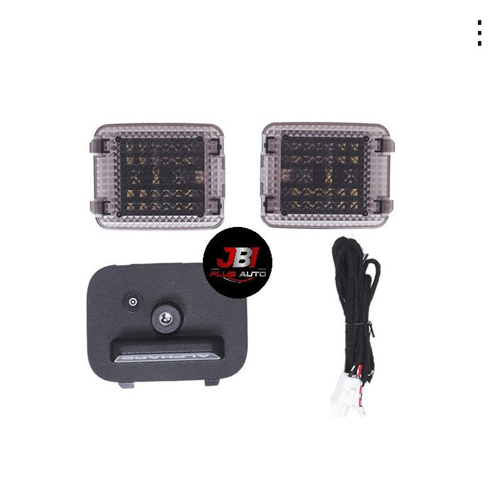 For Toyota Alphard Vellfire AGH30 Rear Bonnet LED Light Projection Light Warning Light 2015-2023