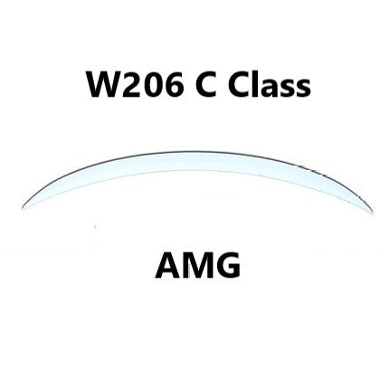 For Mercedes W206 C class AMG Style Spoiler 2022
