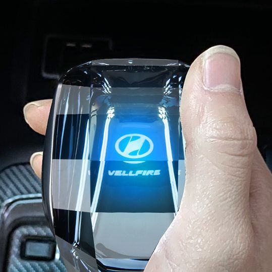 For Toyota Alphard Vellfire Crystal LED Gear Knob ANH20 AGH30 Diamond Gear Knob