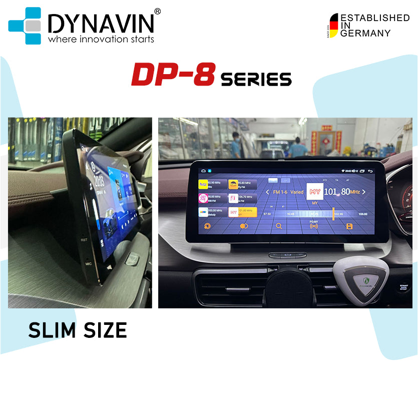 Dynavin DP8 Series 12.3inch Universal Size Android Player