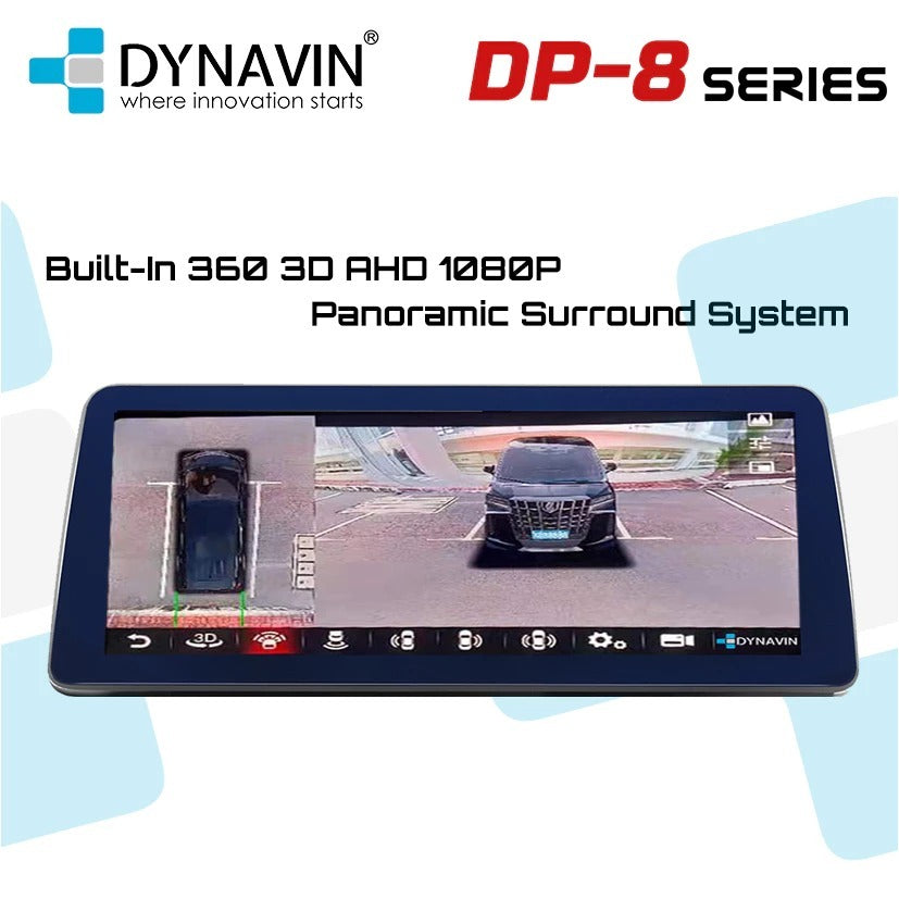 Dynavin DP8 Series 12.3inch Universal Size Android Player