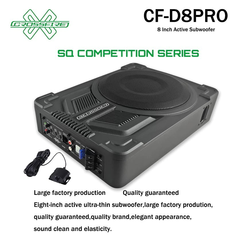 CROSSFIRE 8 Inch Active Subwoofer CF-D8PRO