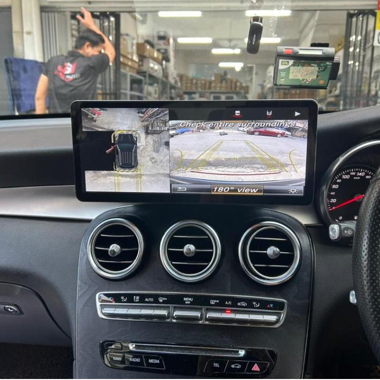 Mercedes Benz W205 W213 W253 C E Class GLC Dynavin DP8 Series 12.3inch Android Player