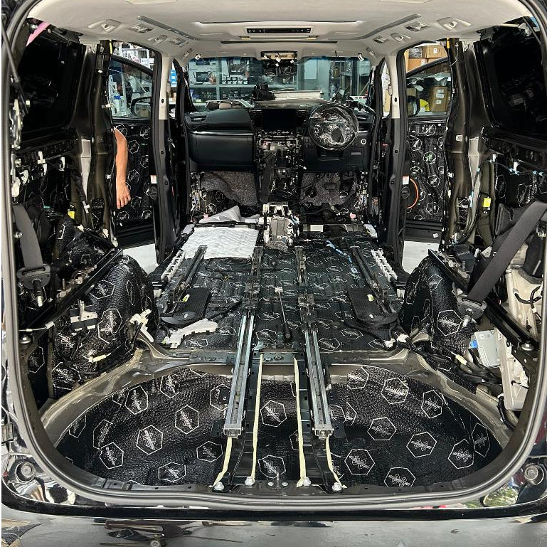 Toyota Alphard Vellfire Agh30 Crossfire Soundproof 2.3mm Car Soundproof Damping Thickness | Car Soundproofing Nailed