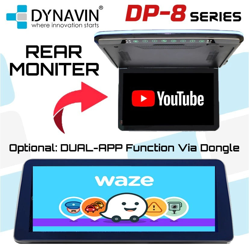 Dynavin DP8 Series 12.3inch Universal Size Android Player