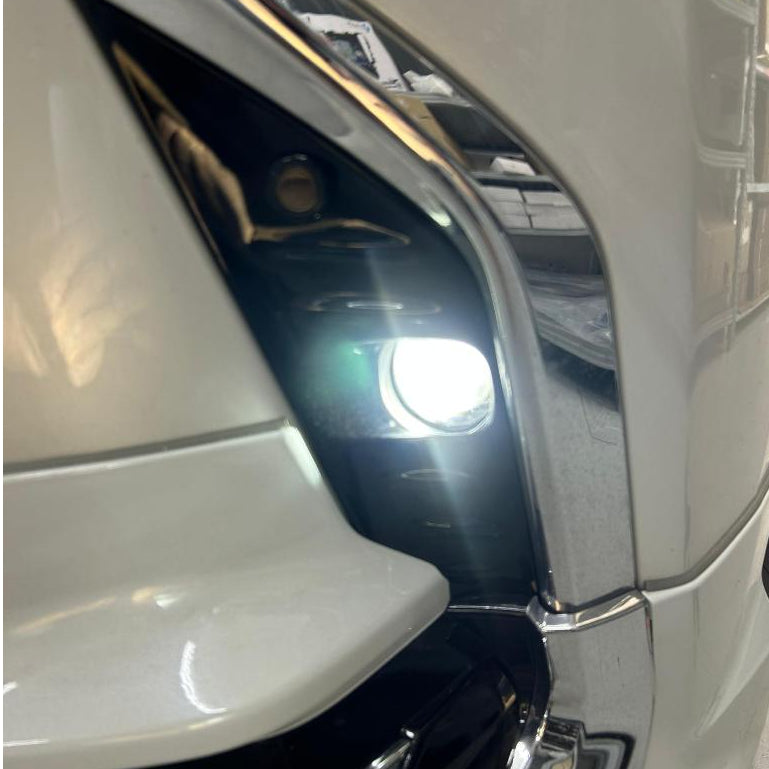 Toyota Alphard Vellfire AGH40 LED Golden Fog Light Projector Fog Lamp Goden White