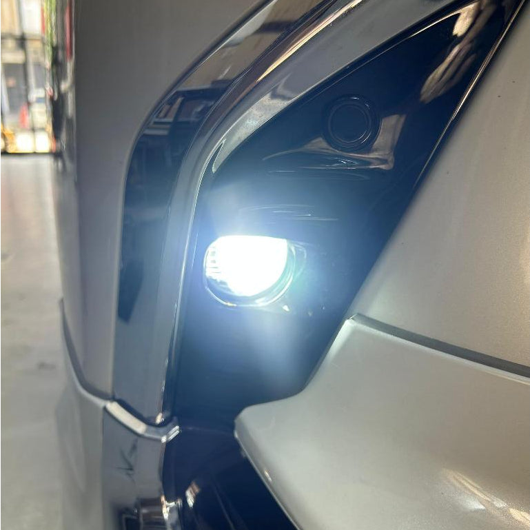 Toyota Alphard Vellfire AGH40 LED Golden Fog Light Projector Fog Lamp Goden White