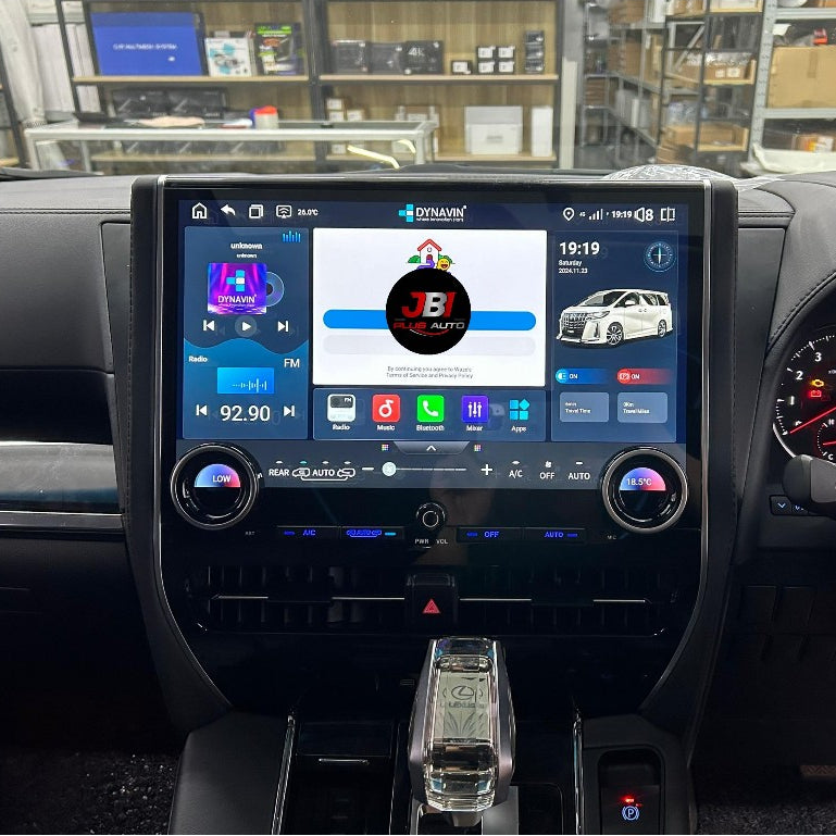 Toyota AGH30 Alphard Vellfire DYNAVIN DM40 Pro 15inch Android player