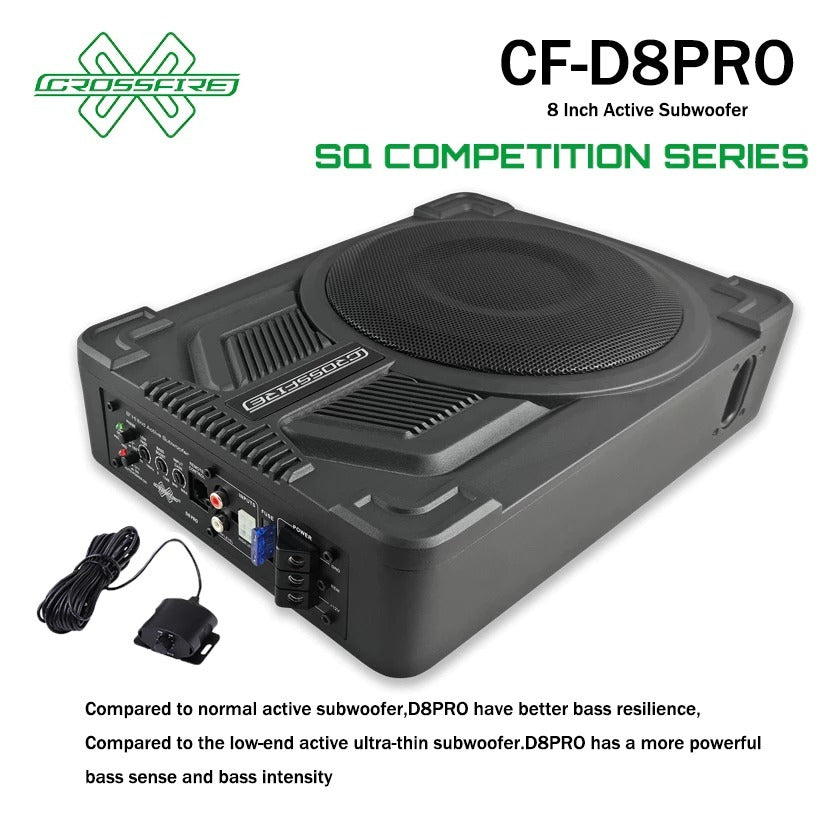 CROSSFIRE 8 Inch Active Subwoofer CF-D8PRO