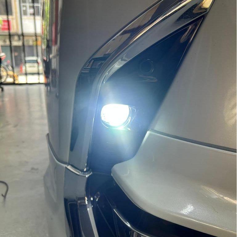Toyota Alphard Vellfire AGH40 LED Golden Fog Light Projector Fog Lamp Goden White