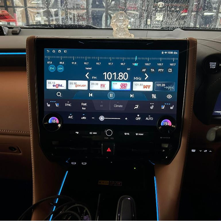 Toyota Vellfire Alphard AGH40 AH40 Upgrade to Dynavin Android Interface System