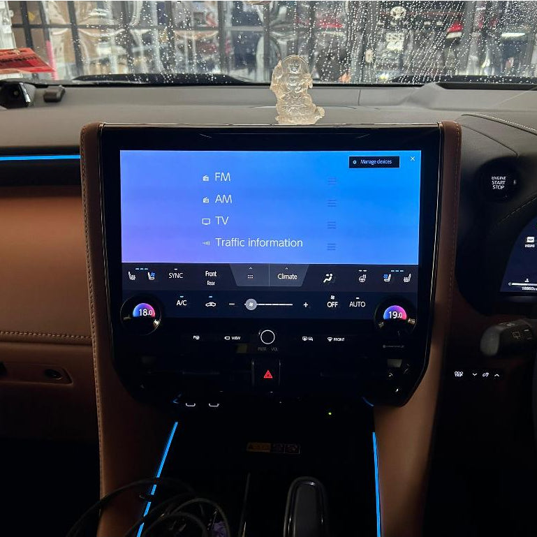 Toyota Vellfire Alphard AGH40 AH40 Upgrade to Dynavin Android Interface System