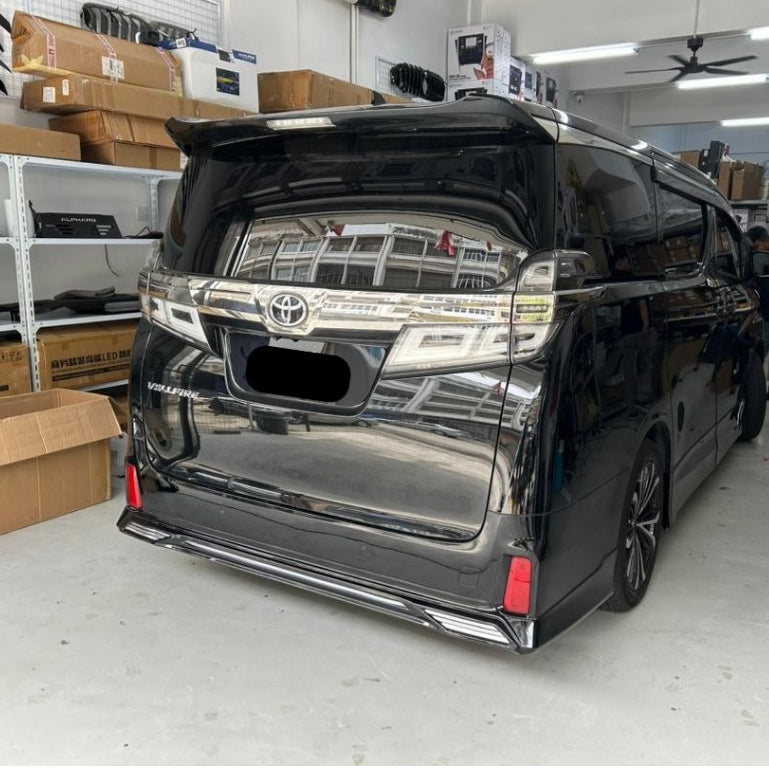 Toyota Vellfire ZG AGH30 AGH35 Facelift Bodykit Body Kit Skirt Skirting 2018-2023