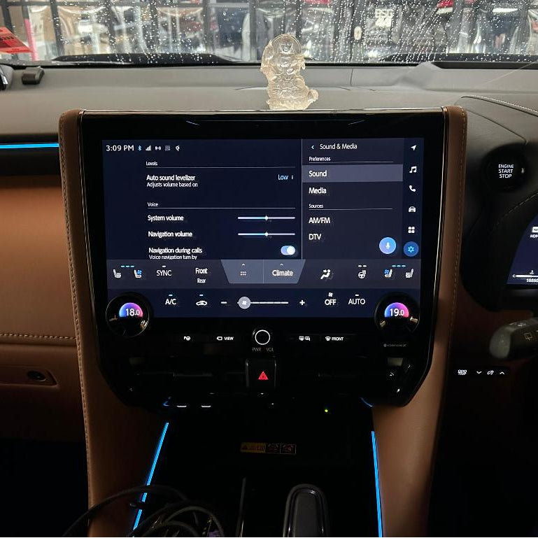 Toyota Vellfire Alphard AGH40 AH40 Upgrade to Dynavin Android Interface System