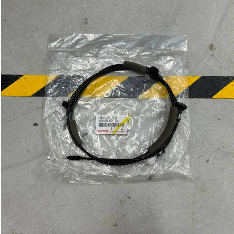 Toyota Genuine Hood Release Cable Assy Front Bonnet Opener Cable 53630-V2010 Original