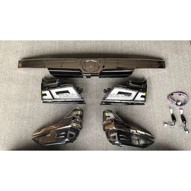 Toyota Vellfire AGH30 AGH35 tail lamp with chrome handle cover 15-18