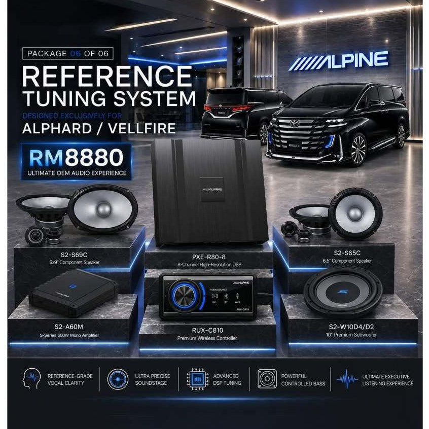 Toyota Alphard Vellfire Alpine Sound System