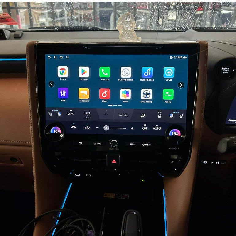 Toyota Vellfire Alphard AGH40 AH40 Upgrade to Dynavin Android Interface System