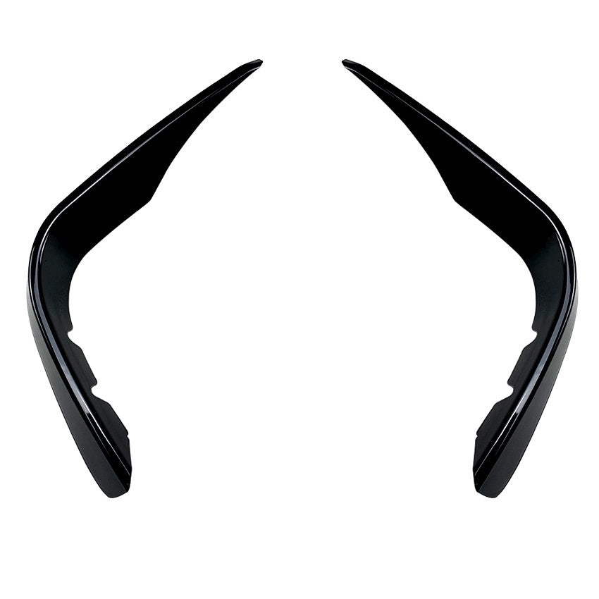 For Mercedes W253 GLC COUPE Canard ABS front bumper diffuser knife decorative