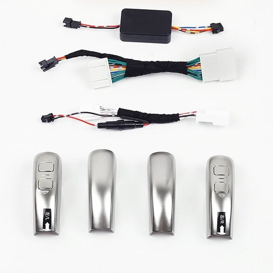 For Toyota Alphard Vellfire AGH30 One Touch Automatic Open Silding Door Open Switch Handle Decoration
