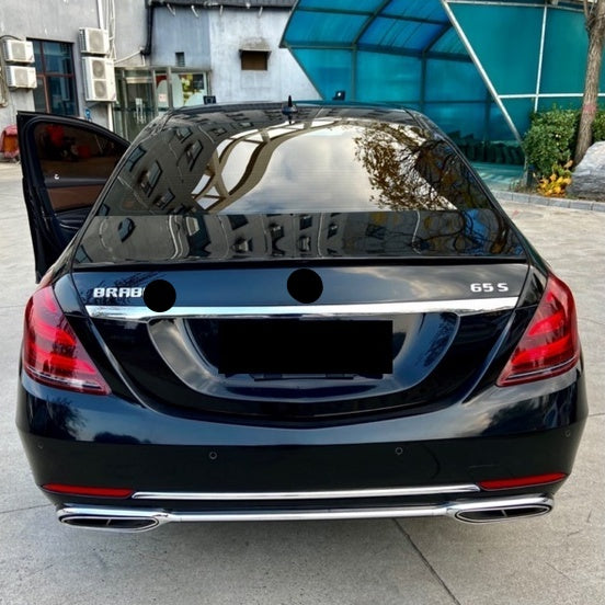 For Mercedes W222 S Class Spoiler 2014 2022 Carbon fiber
