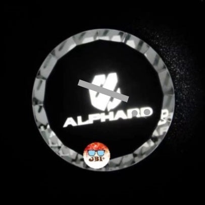 For Toyota Alphard Vellfire Crystal Push Start Button AGH30