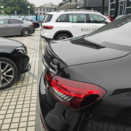 For Mercedes W213 E Class Facelift AMG Style Spoiler 2021-2023