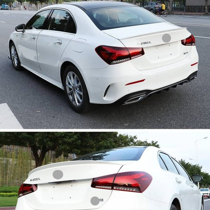 For Mercedes V177 A Class Sedan AMG Style Spoiler
