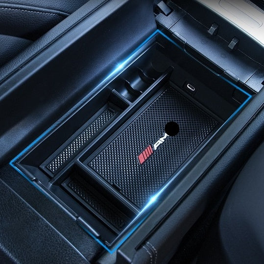 For Mercedes C Class W206 Armrest Storage Box 2022+