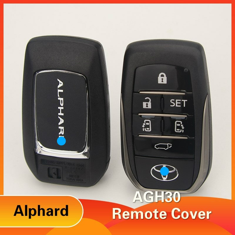 For Toyota Alphard Vellfire AGH30 Remote key Cover 6 Button